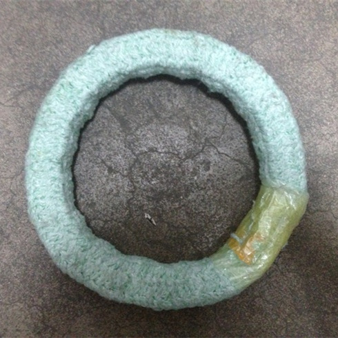 Biosoluble fiber sealing ring