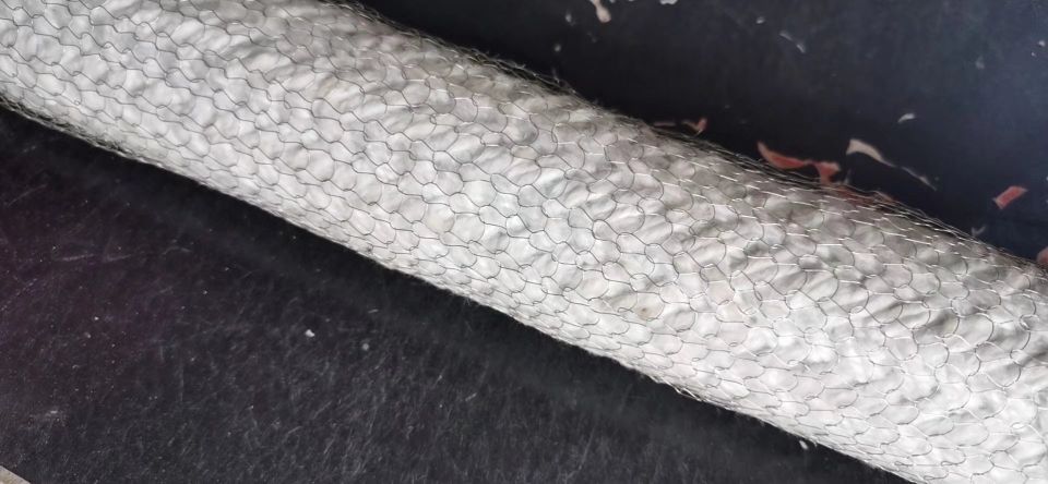 ceramic fiber blanket braided SS wire rope