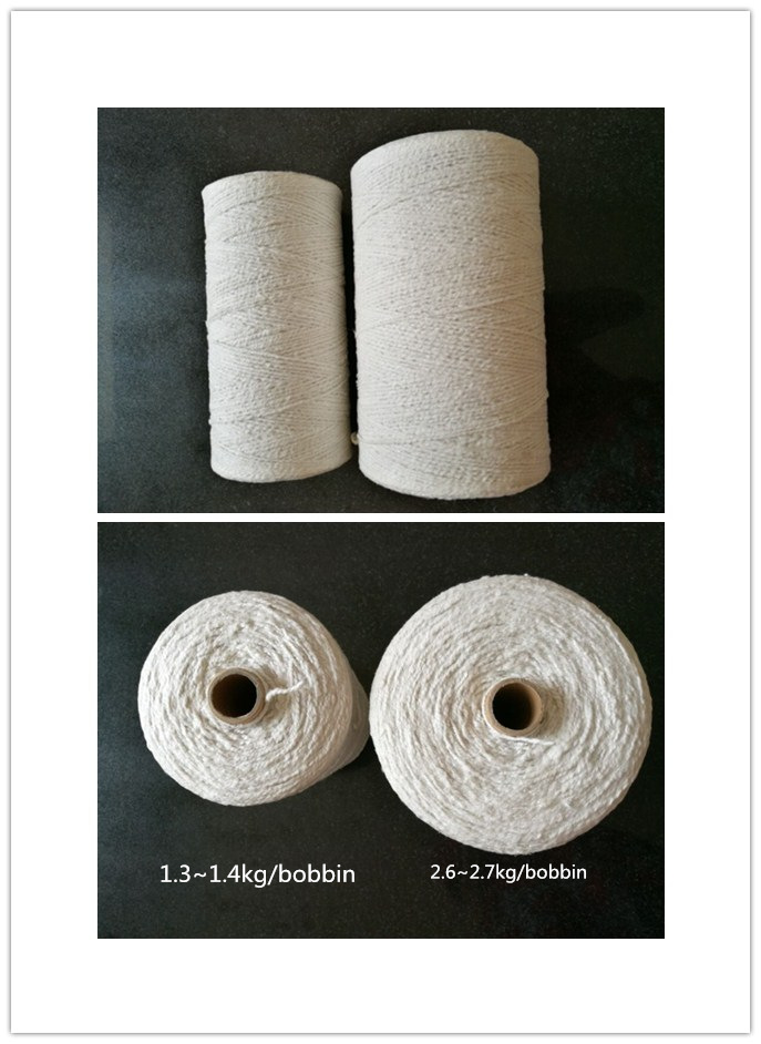 Ceramic fiber yarn