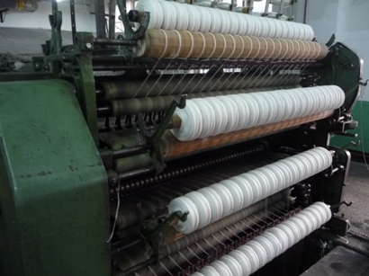 Ceramic fiber yarn manufacturing process cake.JPG