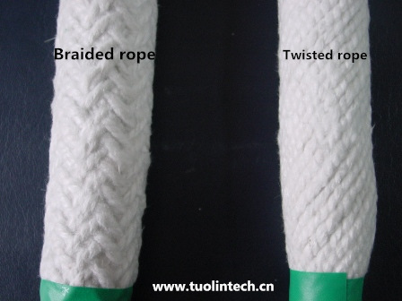 Ceramic fiber braided vs twisted rope-Blog-China Tianjin Tuolin